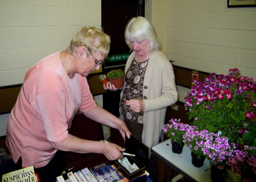 As well as cacti and succulents, sales may also include other plants and books, etc.
